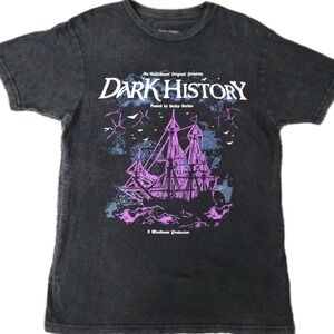 Bailey Sarian Dark History Graphic T-Shirt Black Short Sleeve Audioboom Scary